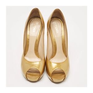 Fendi Tan Leather Shoes